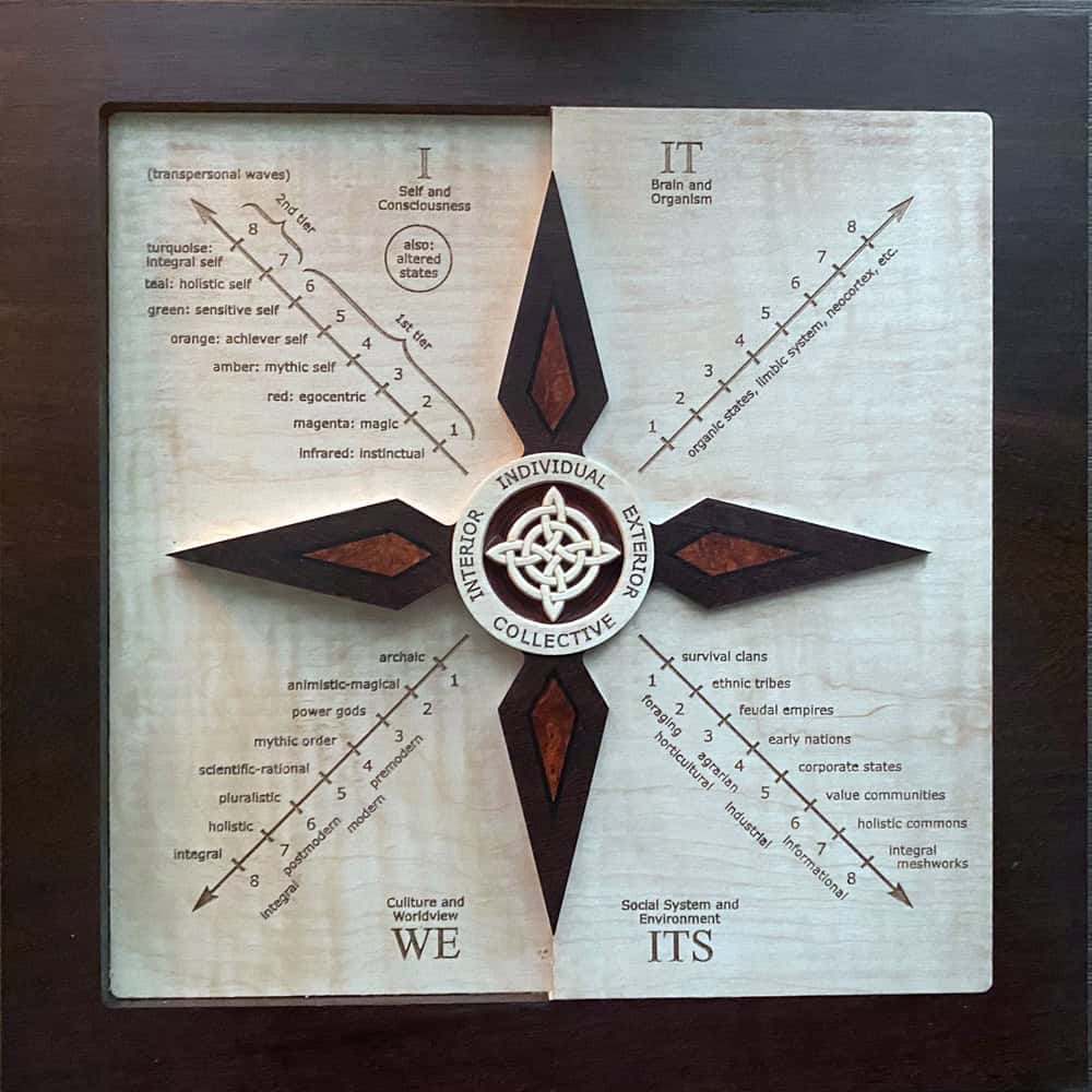 Four Quadrants — Maple and Ebony